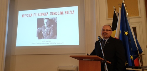 Spotkanie z cyklu „Przystanek Historia” – Wrzesień pułkownika Stanisława Maczka w Brukseli.